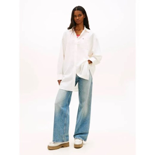 Tommy Jeans Lniana sukienka ze sklepu Gomez Fashion Store w kategorii Sukienki - zdjęcie 189396252