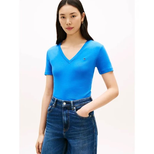 Tommy Hilfiger T-shirt CODY | Slim Fit ze sklepu Gomez Fashion Store w kategorii Bluzki damskie - zdjęcie 189396284