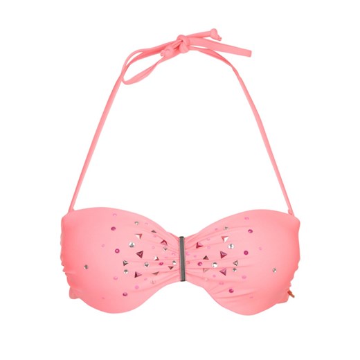 Hunkemöller Góra od bikini pink zalando bialy bikini