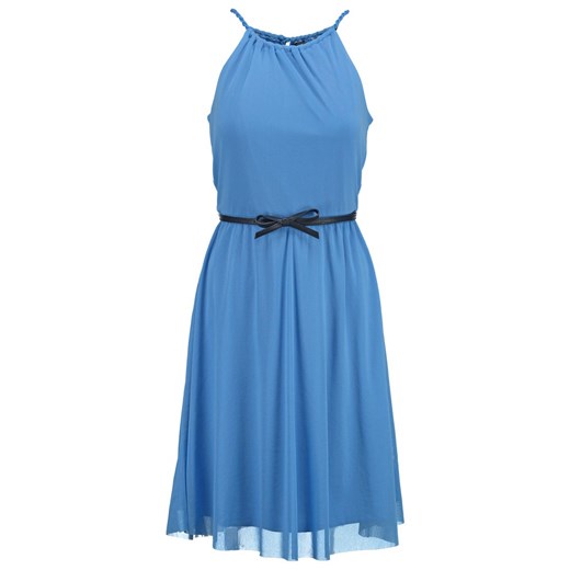 Esprit Collection Sukienka letnia blue zalando niebieski bez wzorów/nadruków