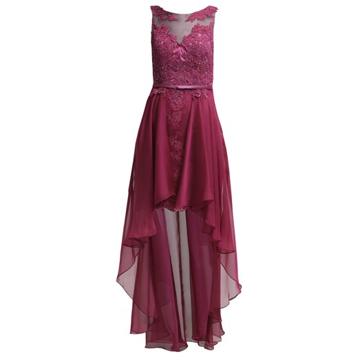 Luxuar Fashion Suknia balowa beere zalando czerwony abstrakcyjne wzory