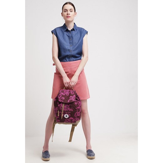 Converse Plecak deep bordeaux/sand dune zalando  nadruki