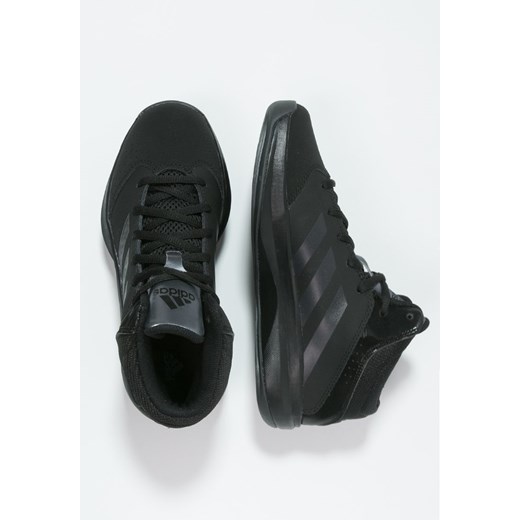 adidas Performance ISOLATION 2 Obuwie do koszykówki core black/night metallic zalando czarny bez wzorów/nadruków