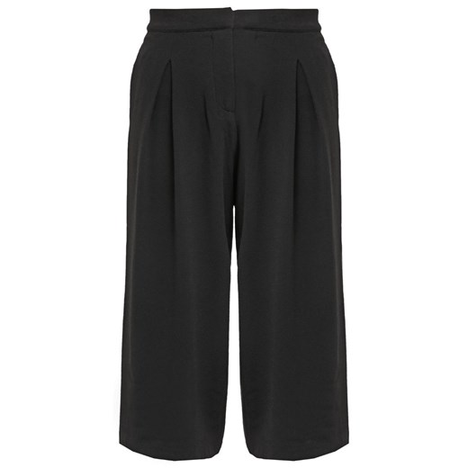 Selected Femme SFPADILO Spodnie materiałowe black zalando czarny bez wzorów/nadruków