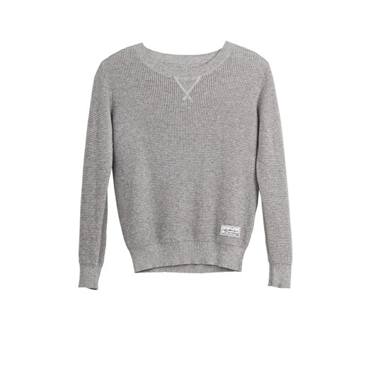 Sweter Sweater Bo knitted grey melange trykotowy szary melanż misslemonade szary bawełna