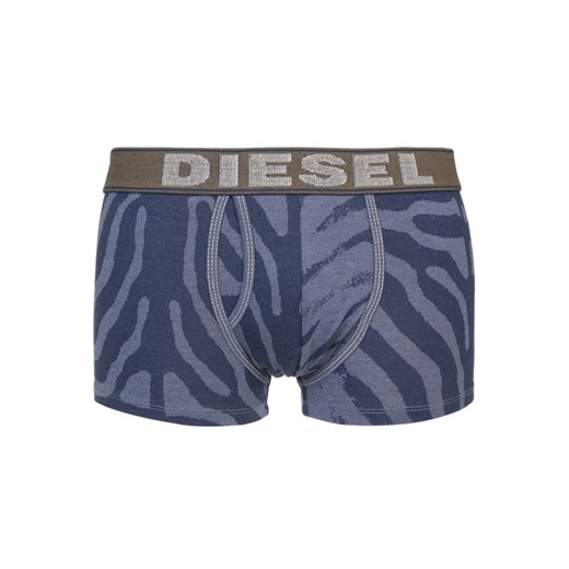 Diesel DIVINE  Panty blue zalando niebieski abstrakcyjne wzory