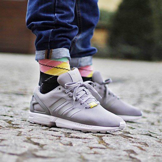 Adidas Zx Flux Base Pack Light Granite M19838 Thebestsneakers Pl Granatowy W Domodi