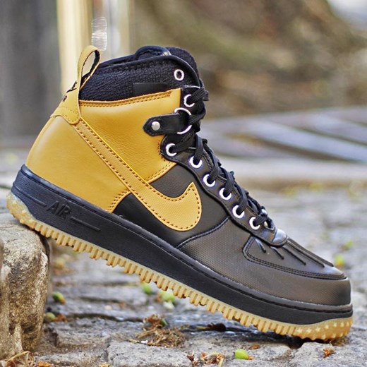 Nike Air Force 1 Duckboot "Light Brown" (444745-006) thebestsneakers-pl brazowy