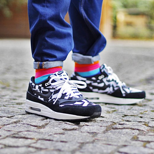 Nike Air Max 1 GPX "Dazzle" (684174-100) thebestsneakers-pl szary