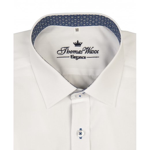 Koszula w białym kolorze z koordynacją thomas-waxx bialy długie