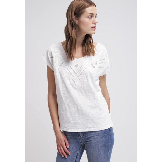 Esprit Tshirt basic off white zalando bialy Bluzki bawełniane