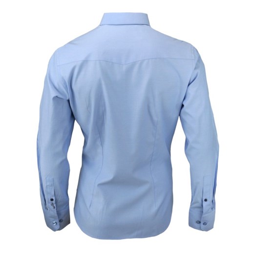 Taliowana koszula Paul Bright KSDWPBROLIVER0106 jegoszafa-pl niebieski koszule