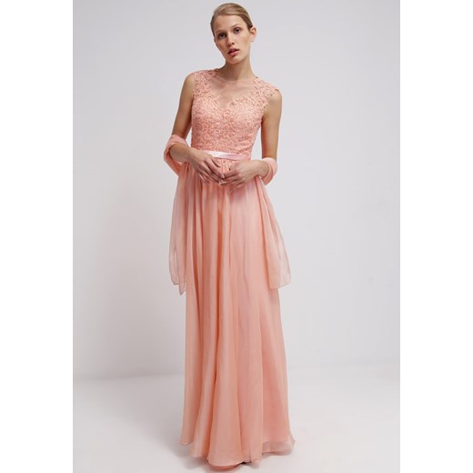 Luxuar Fashion Suknia balowa apricot zalando bezowy boho