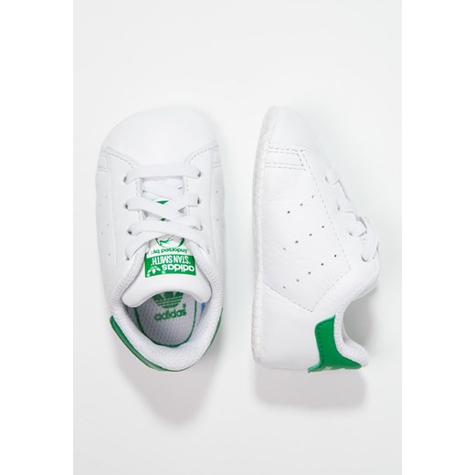 adidas Originals STAN SMITH Obuwie do raczkowania  white/green zalando szary skóra ekologiczna