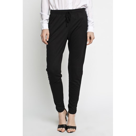 Spodnie damskie - Vila - Spodnie answear-com czarny wiosna