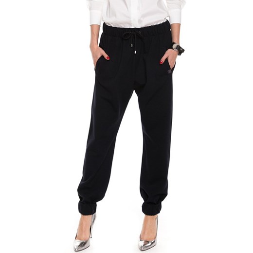 Spodnie damskie - Simple - Spodnie answear-com czarny wiosna