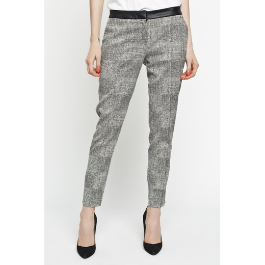 Spodnie damskie - Answear - Spodnie Intuition answear-com szary rockowy