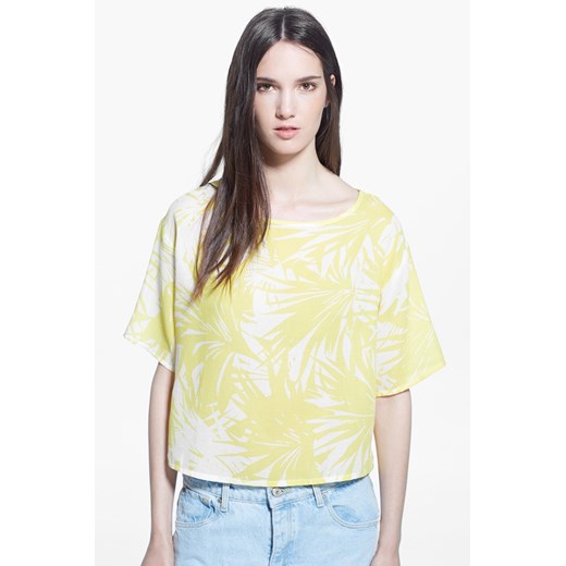 Koszulka - Mango - Top Coquito answear-com zolty lato