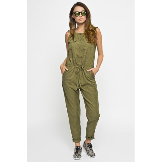 Vero Moda - Kombinezon answear-com zielony guziki