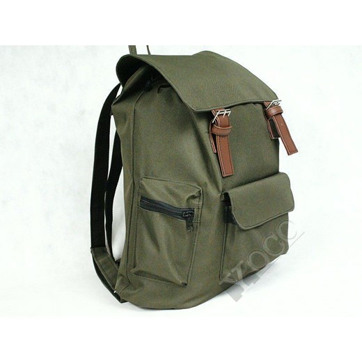 Polski Plecak Vintage Wojskowy Military Retro 2015 yoco-pl zielony kwiatowy