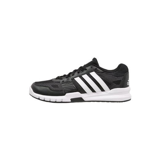 adidas Performance ESSENTIAL STAR .2 Obuwie treningowe black/white/vista grey zalando szary Buty fitness męskie