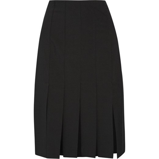Cuarteto Carwash paneled crepe skirt net-a-porter czarny 