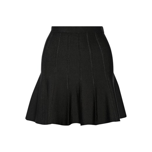 Bandage mini skirt net-a-porter czarny lato