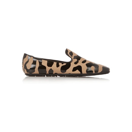 Wheel leopard-print canvas slippers net-a-porter  