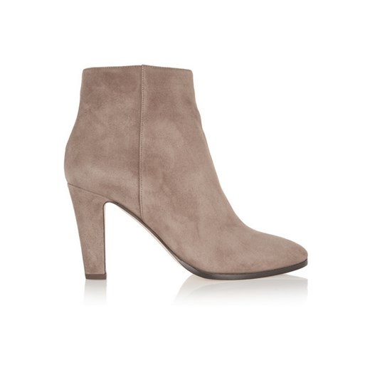 Mass suede ankle boots net-a-porter rozowy 