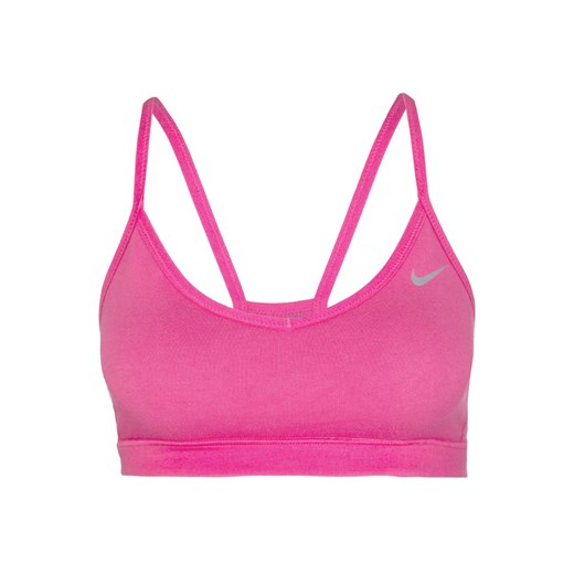 Nike Performance VICTORY Biustonosz sportowy vivid pink/cool grey zalando rozowy bawełna