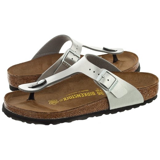 Buty Birkenstock Gizeh  (BK13-d) butsklep-pl brazowy boho