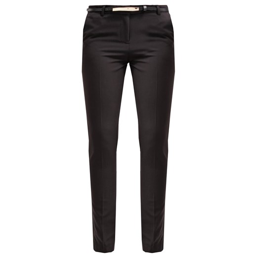 New Look Spodnie materiałowe black zalando czarny bez wzorów/nadruków