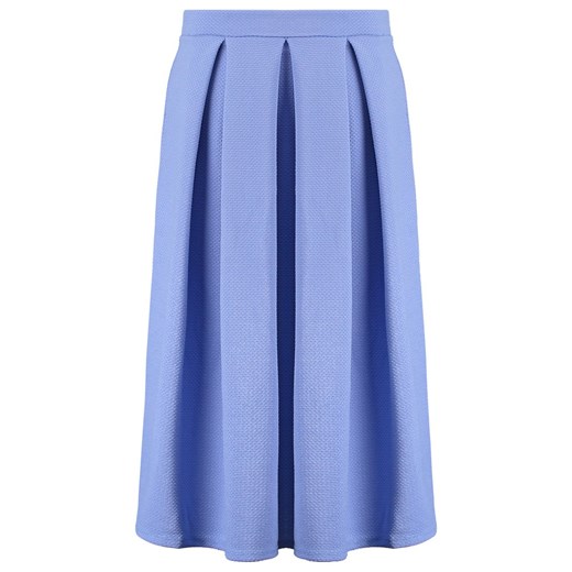 Miss Selfridge Spódnica plisowana blue zalando fioletowy bez wzorów/nadruków