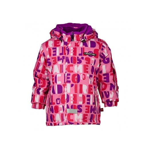 LEGO WEAR Duplo Girls Kurtka zimowa JESSI 603 pink pinkorblue-pl rozowy kaptur
