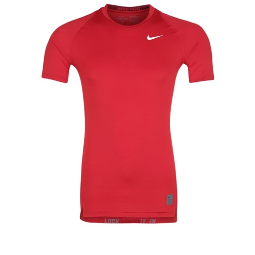 Nike Performance PRO COMBAT COOL COMPRESSION Podkoszulki gym red/team red/white zalando czerwony abstrakcyjne wzory