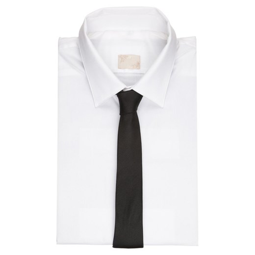 Selected Homme Krawat black zalando bialy jesień