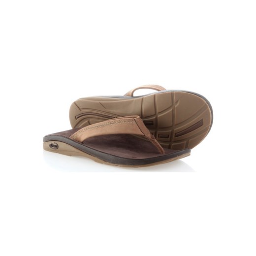 Chaco  Japonki Klapki  Flippin Chill Nutmeg Mens J102347  Chaco spartoo brazowy bez zapięcia