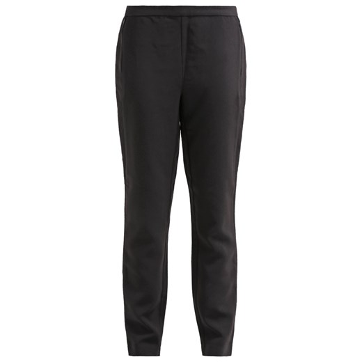 Vero Moda VMPURELLA  Spodnie materiałowe black zalando czarny bez wzorów/nadruków