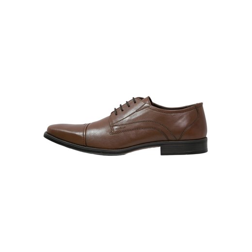 Pier One Eleganckie buty brown zalando szary abstrakcyjne wzory
