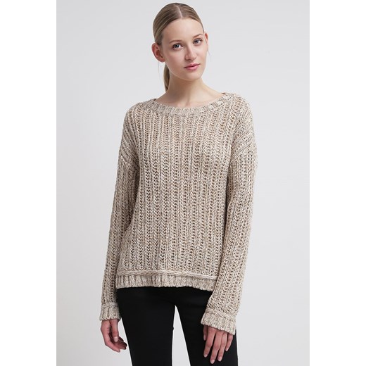 edc by Esprit Sweter beige zalando bezowy długie