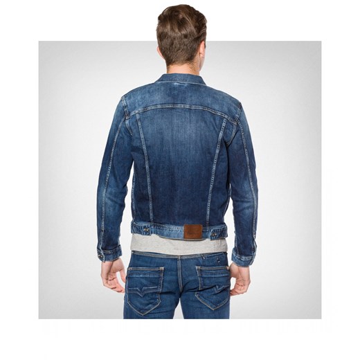 Odzież - Pepe Jeans bluestilo-com niebieski Kurtki męskie jeansowe