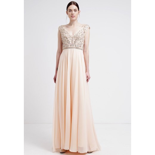 Luxuar Fashion Suknia balowa apricot hell zalando bezowy lato