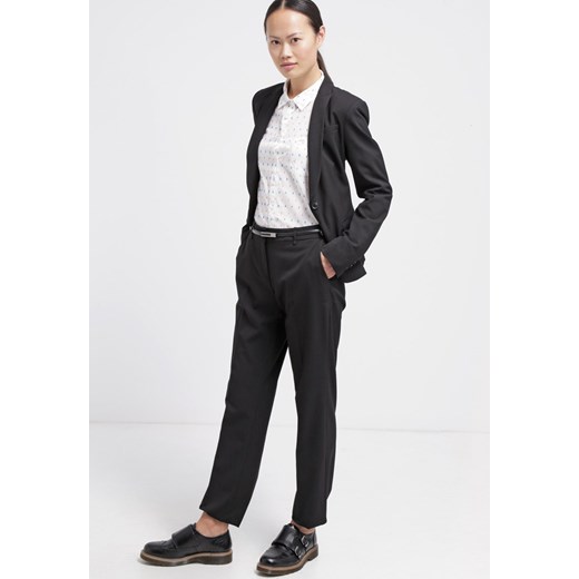 Esprit Collection Spodnie materiałowe black zalando czarny casual