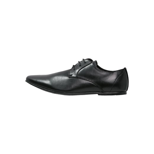 New Look CROYDON Eleganckie buty black zalando czarny abstrakcyjne wzory