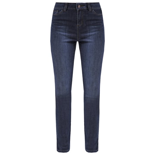 Even&Odd Jeansy Slim fit dark blue zalando szary bawełna