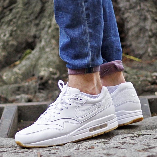 Nike Air Max 1 Leather PA "Ostrich Pack" (705007-111) thebestsneakers-pl granatowy lato