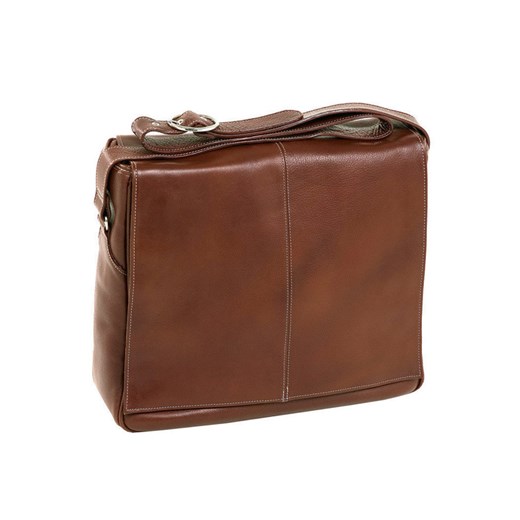 MCKLEIN San Francesco 45354 brązowa ekskluzywna skórzana torba na laptopa 15,6" skorzana-com brazowy klasyczny