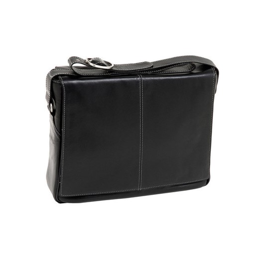 MCKLEIN San Francesco 45355 czarna ekskluzywna skórzana torba na laptopa 15,6" skorzana-com czarny klasyczny
