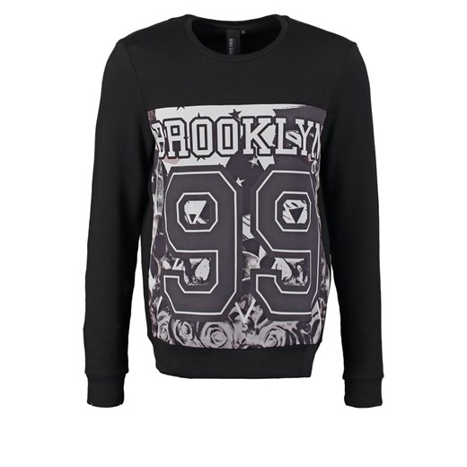 Brooklyn’s Own by Rocawear Bluza black zalando czarny abstrakcyjne wzory