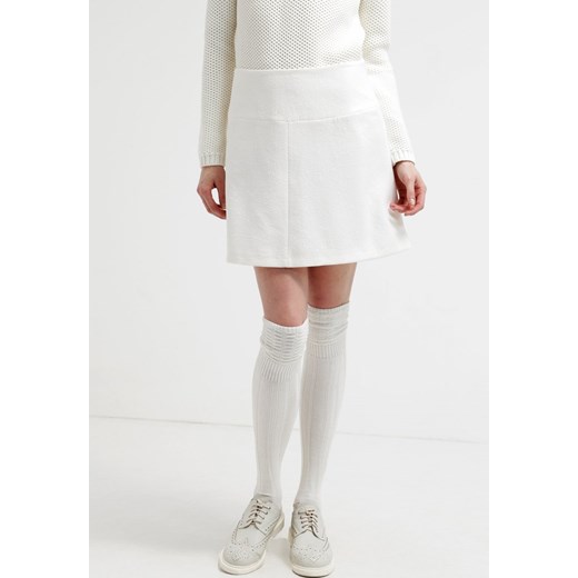 Esprit Collection Spódnica mini white zalando szary krótkie